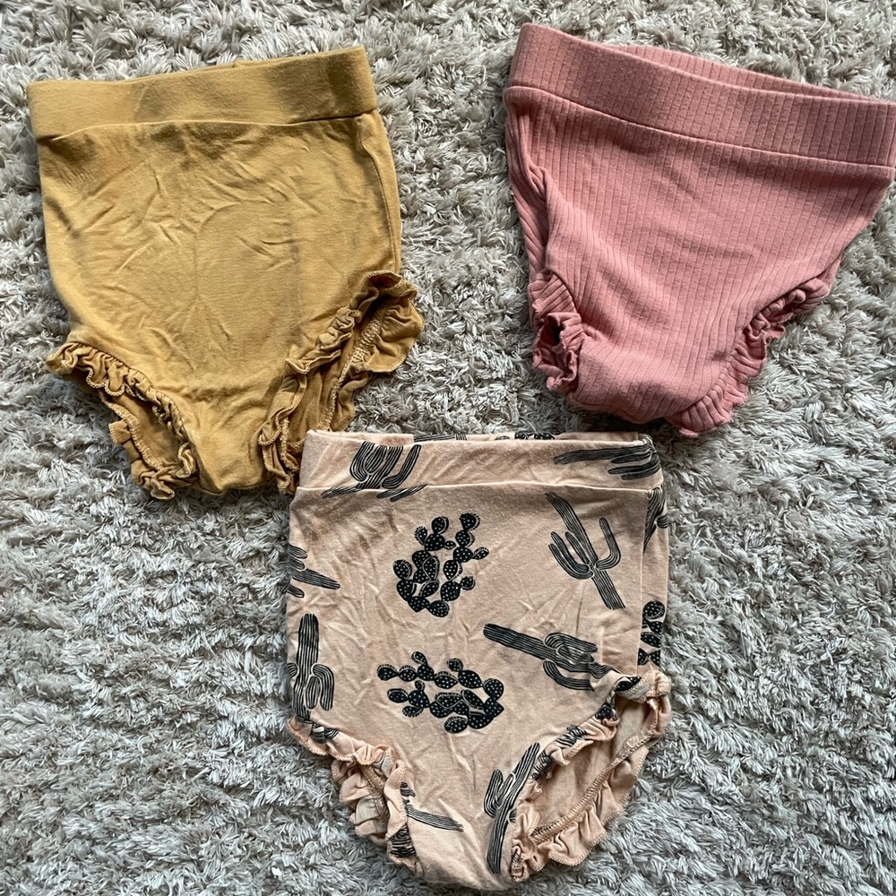 “Spearmint love” bamboo diaper cover bundle